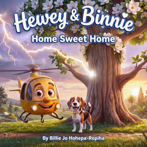 Hewey & Binnie: Home Sweet Home, book cover